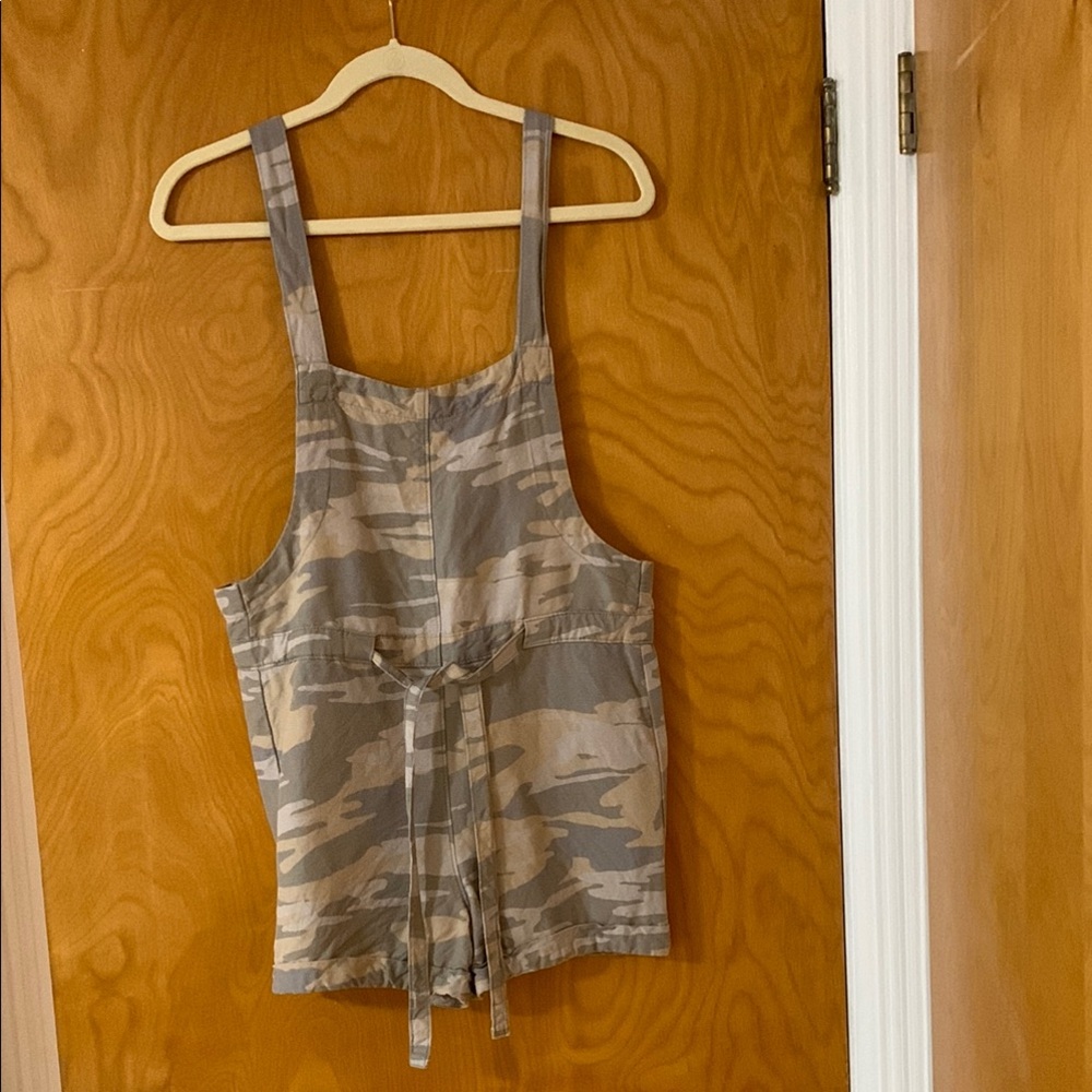 Express Camouflage Patterned Jumpsuit
